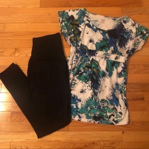 Maternity Outfit - small top/med bottoms